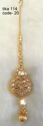 Copper Alloy Maang Tikka