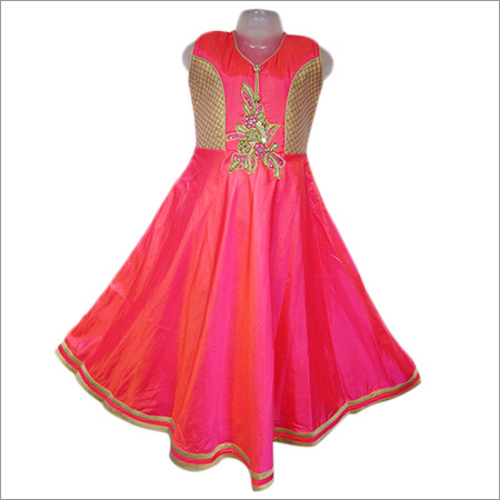 Girls Fancy Flair Anarkali Suit