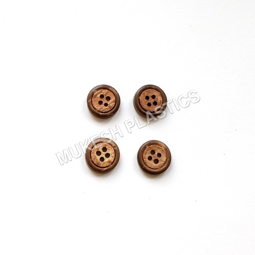 Brown Coconut Sewing Buttons