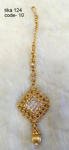 Copper Alloy Maang Tikka