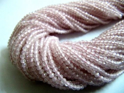 Pink Rose Quartz Beads