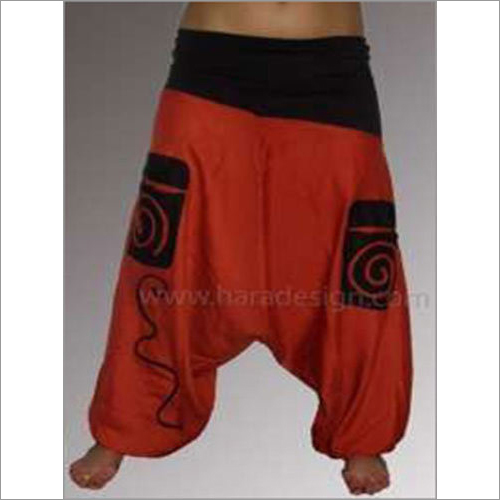 Red And Black Hara Designer Harem Pants