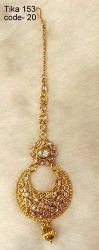 Copper Alloy Maang Tikka