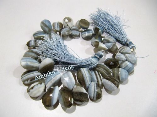 Bio Blue Opal Heart Shape Beads