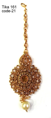 Copper Alloy Maang Tikka