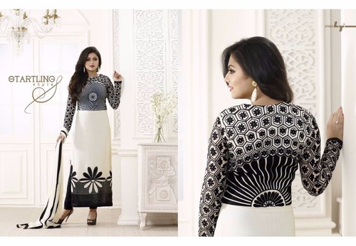 CELEBRITY STORE DRASHTI DHAMI CREP FABRICS SUITS