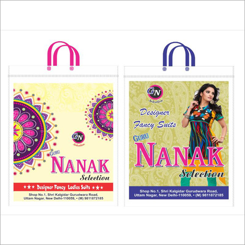 U Cut Non Woven Printed Bag