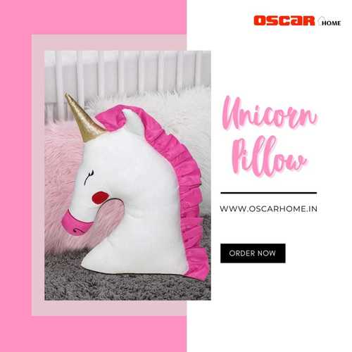 Unicorn Shape Pillow