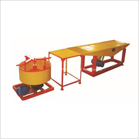 Vibratory Table Type Paver Block Machine