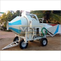 Reversible Concrete Mixer Machine - Heavy-duty Steel Alloy, Portable Design , Efficient Mixing Capability
