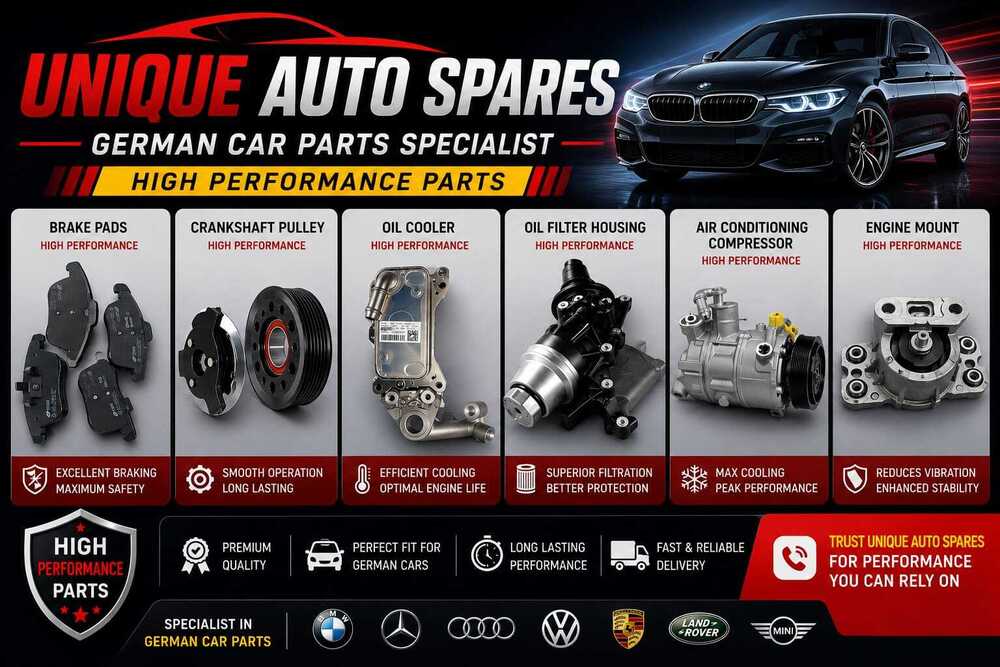 Bmw 520D Front Shock Absorbers - Color: Blace