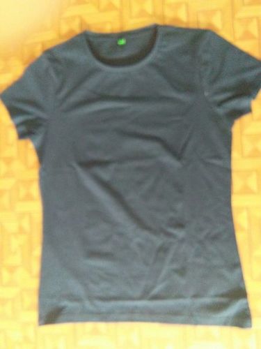 Ladies T-Shirt - Cotton, Medium, Dark Blue | Soft Fabric, Stylish Design, Comfortable Fit, Breathable, Easy Care