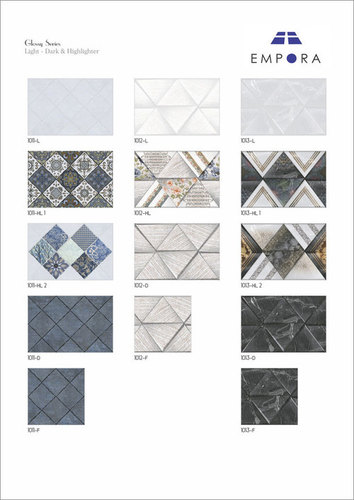 30 X 45 Wall Tiles Glossy Finish