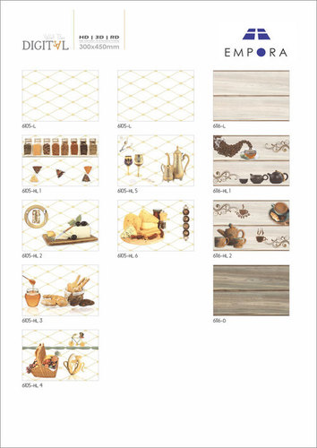Ceramic Wood Concept Kitchen Tiles