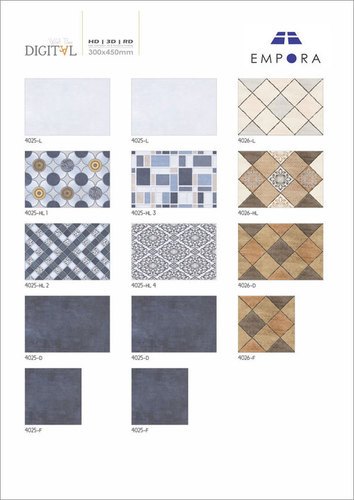 Ceramic Digital Wall Tiles Glossy Series