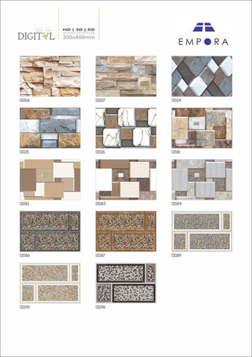 Ceramic Matt Outdoor Elevation Wall Tiles