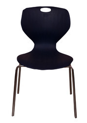 Black Plastic Bar Chairs