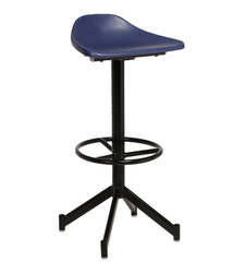 Montar Bar Blue and Black Stool