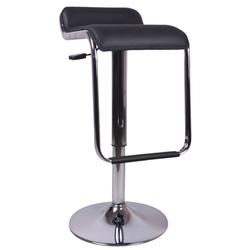 Black Caballo Metal Bar Stool