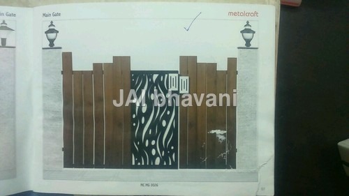 laser cut swing gate