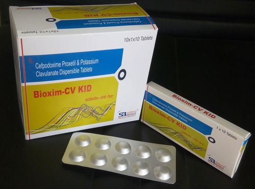 Cefpodoxime proxetil 100 mg + Clavulanate Potassium 62.5mg
