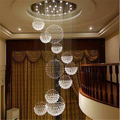 staircase chandelier