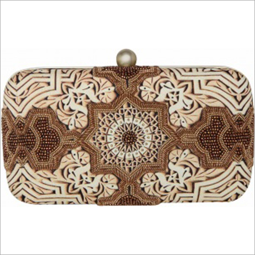 Arabesque Gold Clutch
