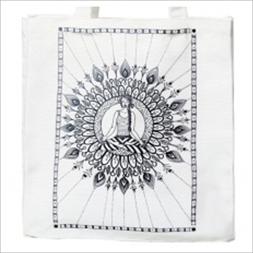 Yoga Tote Lotus Pose Bag