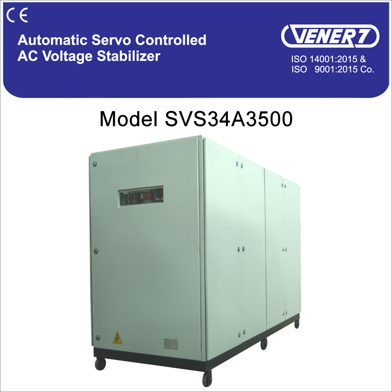 500kVA Automatic Servo Controlled Air Cooled Voltage Stabilizer