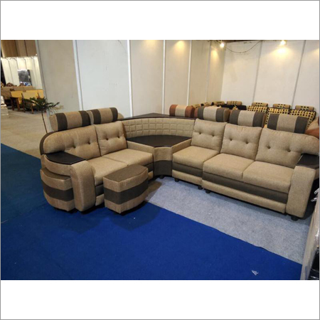 Living Room Leather Sofa Set