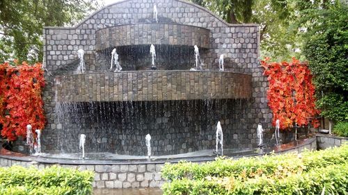 Outdoor Fume Jet Ball Fountain