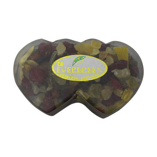 Double Heart Shape Box - Transparent Plastic, 120mm x 70mm, Soft Texture | Ideal for Decorative Storage and Gift Packaging