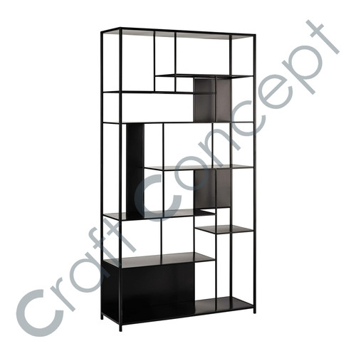 Black Iron Shelf No Assembly Required