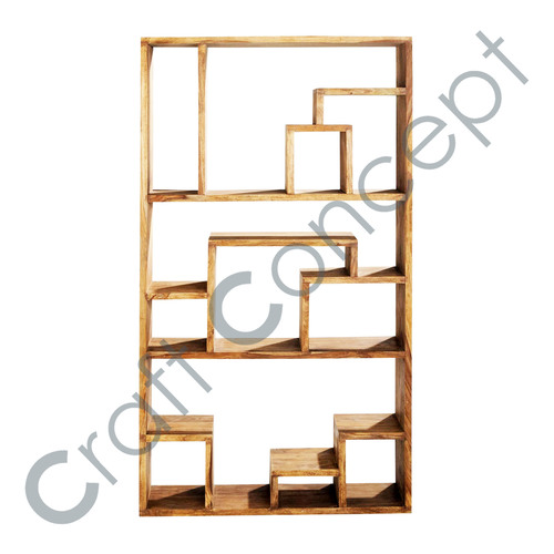 Solid Sheesham Shelf No Assembly Required
