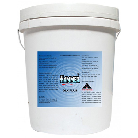 Grade Water Resistant Adhesive