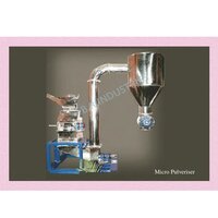 Spices Pulverizer - 250-300 Kg/8 Hour, Stainless Steel, Silver - Automatic Operation, Economical, High Capacity, Safe to Use
