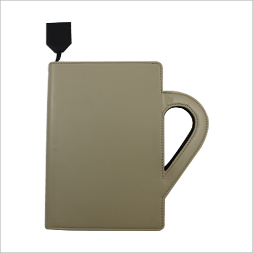 Leatherette Coffee Mug Diary