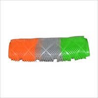 Two Wheeler Grip Cover - High-quality Rubber And Foam, Lightweight Design With Spikes For Better Blood Circulation, Open-ended For Air Escape And Easy Maintenance, Orange And Gray Combination