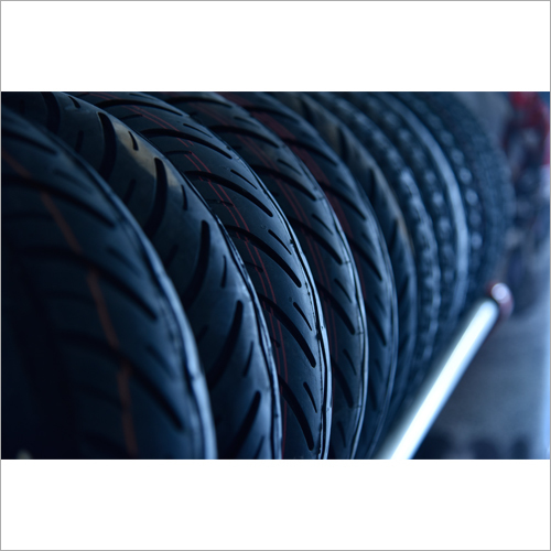 Scooter Rubber Black Tyre