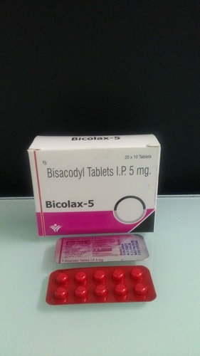 Bisacodyl 5 Tablets