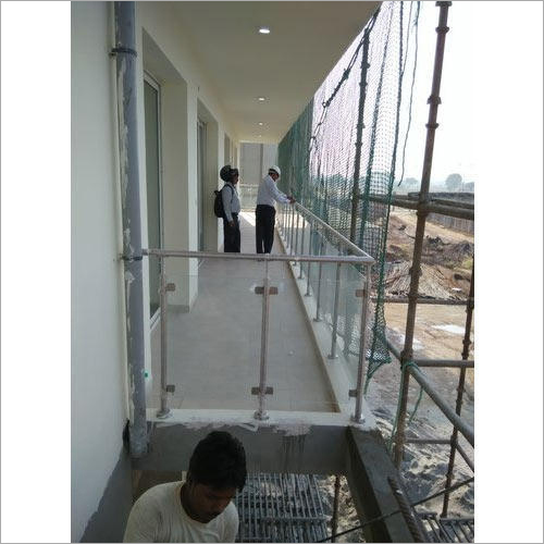 SS Glass Railing Fabrication Service
