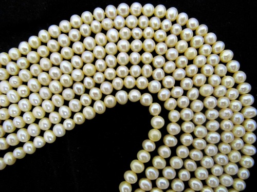 Pearl Golden Color Beads