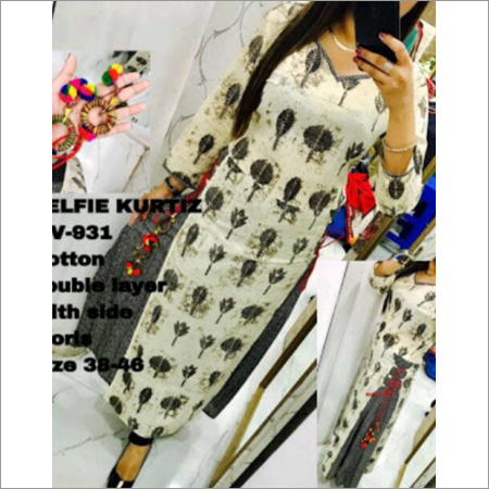 Printed Cotton Kurti