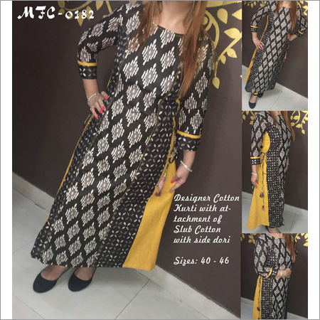 Ladies Designer Print Kurti