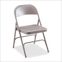 Metal Chair - Iron, Compact Foldable Design | Lightweight, Rust Proof, Uv Resistant, Modern Appearance