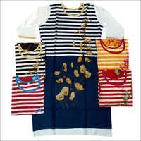Designer Rayon Kurtis Decoration Material: Paint