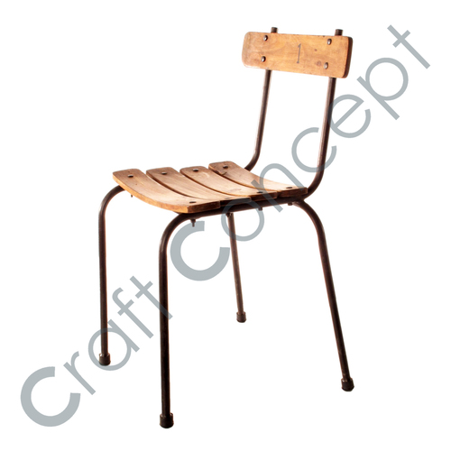 Black Metal Legs Chair No Assembly Required