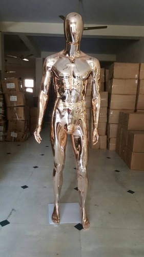 Rose Gold Chrome male Mannequins