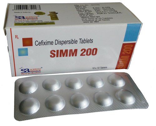 Cefixime Dispersible Tablets 200 mg