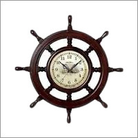 Various Wood Nautical Wheel Wall Clock